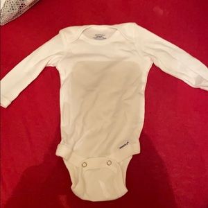 Newborn long sleeve onesie